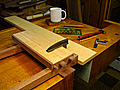 Set-up for Transferring Tenon Locations Onto Legs